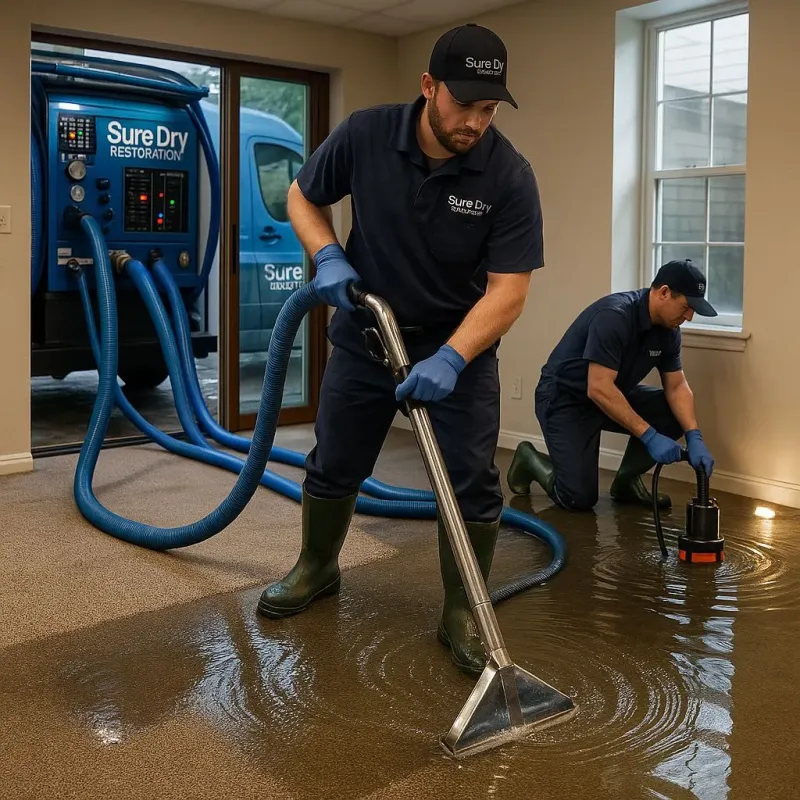 Water Extraction and Removal process in Steep Falls, ME